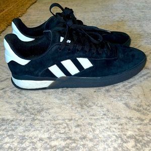 Men’s 10 Black&White Adidas 3ST.004-Worn once